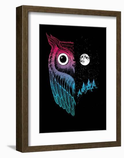 Night Owl-Michael Buxton-Framed Art Print