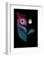 Night Owl-Michael Buxton-Framed Art Print