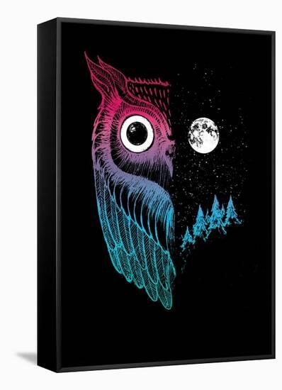 Night Owl-Michael Buxton-Framed Stretched Canvas