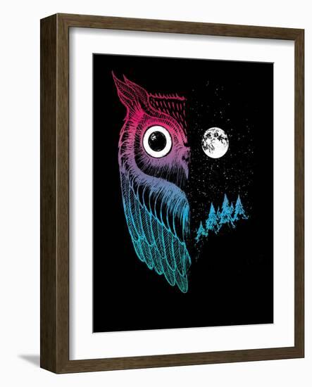 Night Owl-Michael Buxton-Framed Art Print