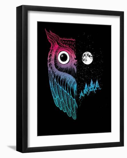 Night Owl-Michael Buxton-Framed Art Print