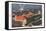 Night Panorama of Chicago World Fair-null-Framed Stretched Canvas