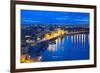 Night Panorama of Kiev-connect1-Framed Photographic Print