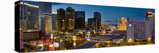 Night Panorama, the Strip, Las Vegas, Nevada, United States of America, North America-Neale Clarke-Stretched Canvas