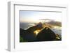 Night Panoramic View Of Rio De Janeiro-luiz rocha-Framed Photographic Print