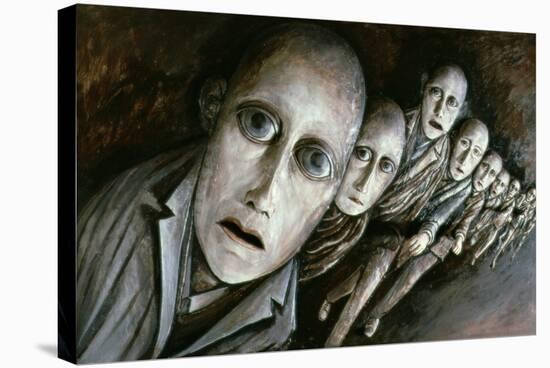 Night people, 1986-Evelyn Williams-Stretched Canvas