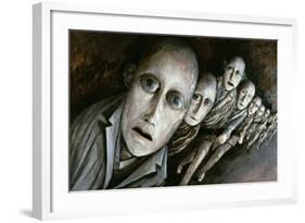 Night people, 1986-Evelyn Williams-Framed Giclee Print