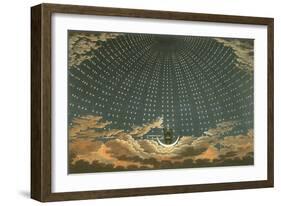 Night Queen with Stars, 1815-Karl Friedrich Schinkel-Framed Giclee Print