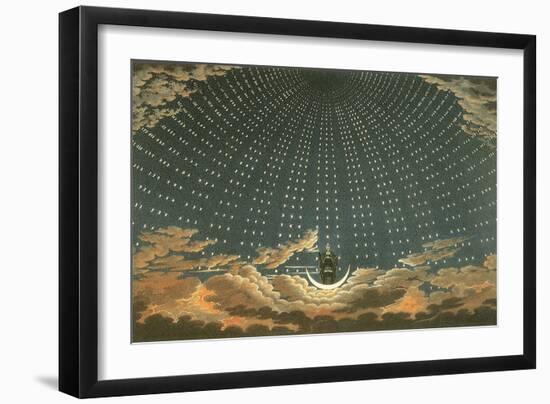 Night Queen with Stars, 1815-Karl Friedrich Schinkel-Framed Giclee Print