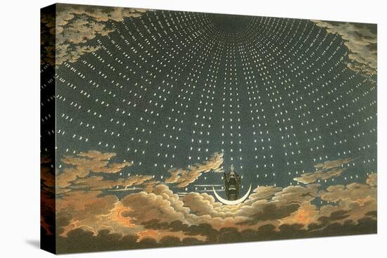 Night Queen with Stars, 1815-Karl Friedrich Schinkel-Stretched Canvas