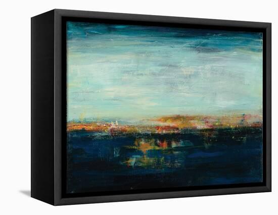 Night Reflection-Nikki Dilbeck-Framed Stretched Canvas