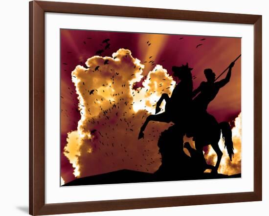 Night Rider-Nathan Wright-Framed Photographic Print