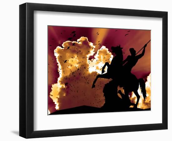 Night Rider-Nathan Wright-Framed Photographic Print