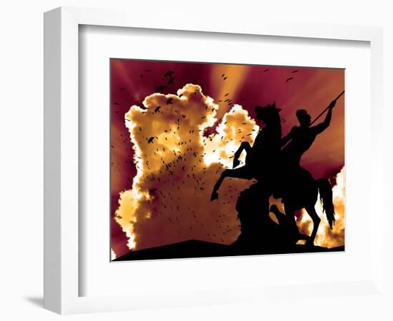 Night Rider-Nathan Wright-Framed Photographic Print