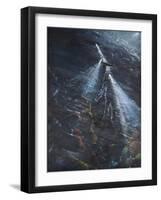 Night Run Off Blencathera, 2016-Vincent Alexander Booth-Framed Giclee Print