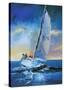 Night Sail-Craig Trewin Penny-Stretched Canvas