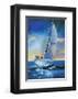 Night Sail-Craig Trewin Penny-Framed Art Print