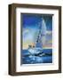 Night Sail-Craig Trewin Penny-Framed Art Print