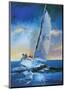 Night Sail-Craig Trewin Penny-Mounted Art Print