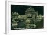 Night Scene at the Imperial International Exhibition, White City, London, 1909-null-Framed Giclee Print