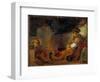 Night Scene Called the Dream of the Beggar Painting by Jean Honore Fragonard (1732-1806) 18Th Centu-Jean-Honore Fragonard-Framed Giclee Print