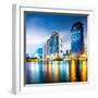 Night Scene Cityscape-fotoslaz-Framed Photographic Print