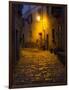 Night Scene from the Streets of Montefillairi Chianti Tuscany-Terry Eggers-Framed Photographic Print