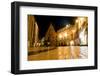 Night Scene in Krakow, Poland-pavel klimenko-Framed Photographic Print