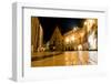 Night Scene in Krakow, Poland-pavel klimenko-Framed Photographic Print