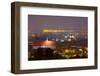 Night Scene in Krakow, Poland-dziewul-Framed Photographic Print