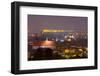 Night Scene in Krakow, Poland-dziewul-Framed Photographic Print