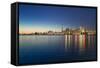 Night Scene of Downtown Toronto-yanmingzhang-Framed Stretched Canvas