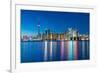 Night Scene of Downtown Toronto-yanmingzhang-Framed Photographic Print