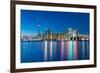 Night Scene of Downtown Toronto-yanmingzhang-Framed Photographic Print