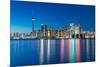 Night Scene of Downtown Toronto-yanmingzhang-Mounted Photographic Print