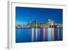 Night Scene of Downtown Toronto-yanmingzhang-Framed Photographic Print