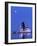 Night Scene of Vlacherna Monastery with Moon, Kanoni, Corfu, Greece-Ivan Vdovin-Framed Photographic Print