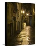Night Scene, Santiago De Compostela, Galicia, Spain-R H Productions-Stretched Canvas