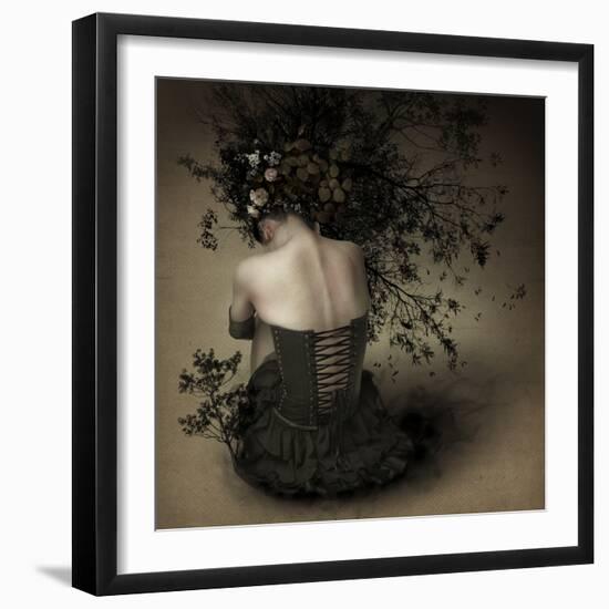 Night Scented Girl-Kiyo Murakami-Framed Photographic Print