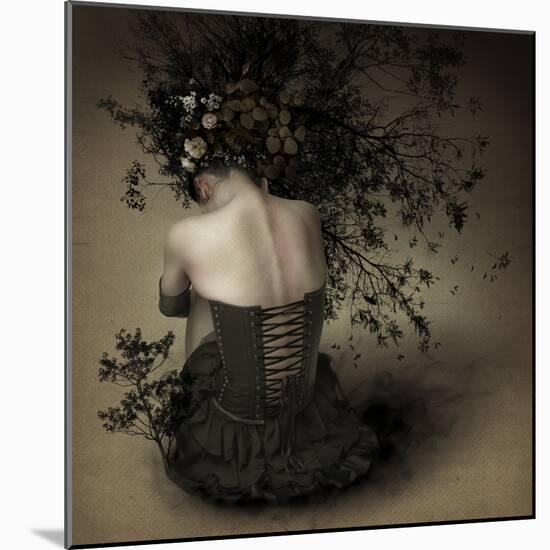 Night Scented Girl-Kiyo Murakami-Mounted Photographic Print