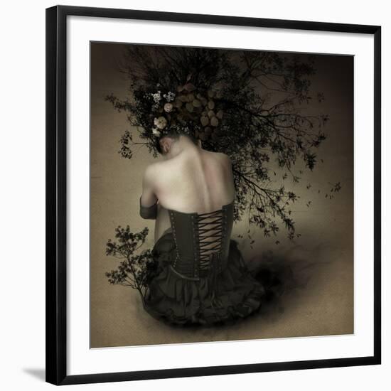 Night Scented Girl-Kiyo Murakami-Framed Photographic Print