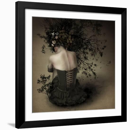 Night Scented Girl-Kiyo Murakami-Framed Photographic Print