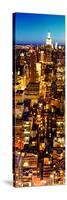 Night, Series 02, Midtown Manhattan, Manhattan, New York City-Philippe Hugonnard-Stretched Canvas