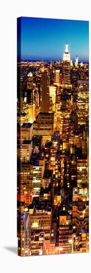 Night, Series 02, Midtown Manhattan, Manhattan, New York City-Philippe Hugonnard-Stretched Canvas