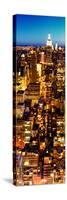 Night, Series 02, Midtown Manhattan, Manhattan, New York City-Philippe Hugonnard-Stretched Canvas