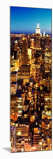 Night, Series 02, Midtown Manhattan, Manhattan, New York City-Philippe Hugonnard-Mounted Photographic Print