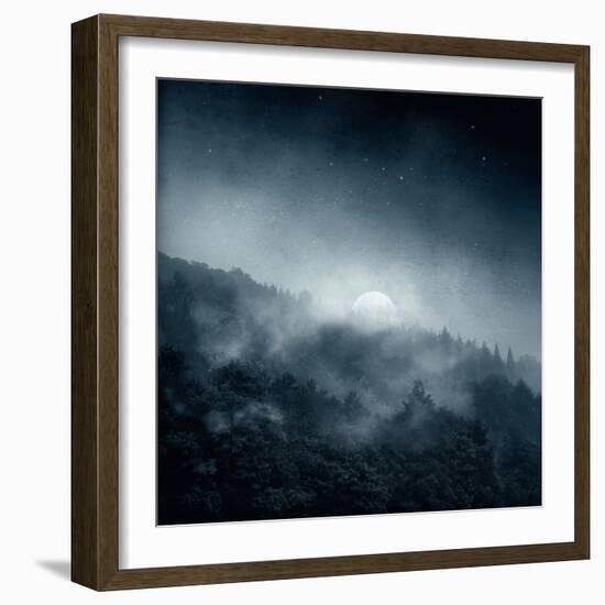 Night Shadows-Dirk Wüstenhagen-Framed Art Print