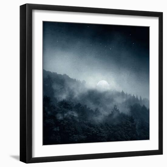 Night Shadows-Dirk Wüstenhagen-Framed Art Print