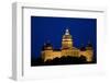 Night shot of Iowa State Capital and dome, Des Moines, Iowa-null-Framed Photographic Print