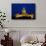 Night shot of Iowa State Capital and dome, Des Moines, Iowa-null-Photographic Print displayed on a wall